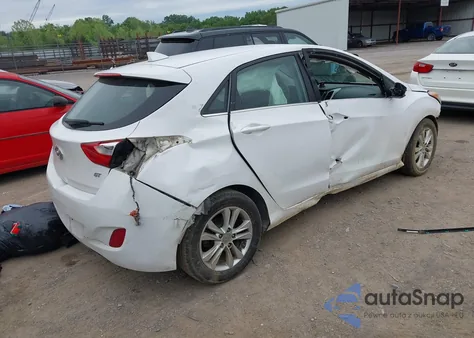 2013 Hyundai Elantra Gt z USA, uszkodzony, nr VIN KMHD35LE2DU151784